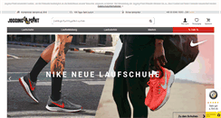 Desktop Screenshot of jogging-point.de